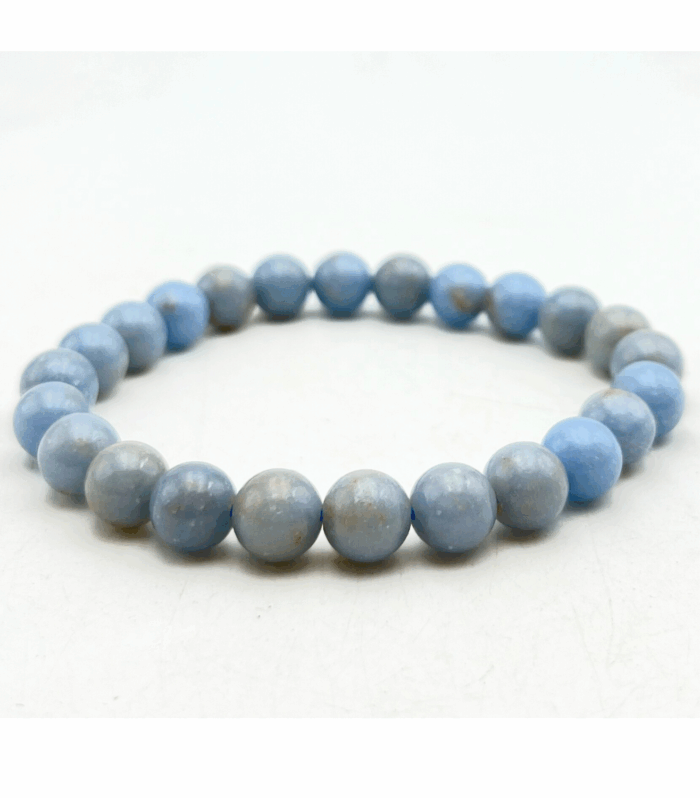 Angelite Single Stone Bracelet