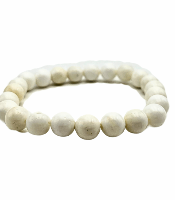 Scolecite Single Stone Bracelet