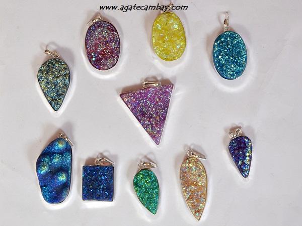 Druzy Pendant