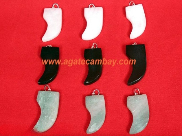 Gemstone Nail Pendants