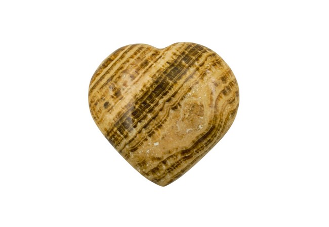 Gemstone Aragonite Heart