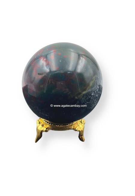 Blood Stone Gemstone Ball (Sphere)