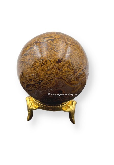 Maryam (Calligraphy) Gemstone Ball (Sphere)