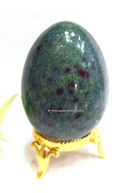 Ruby Kyanite Gemstone EGGS