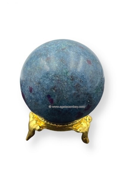 Ruby Kyanite Gemstone Ball (Sphere)