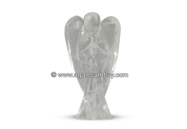 Clear Quartz - 2 inch Angel