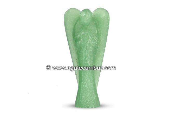 Green Aventurine - 3 inch Angel