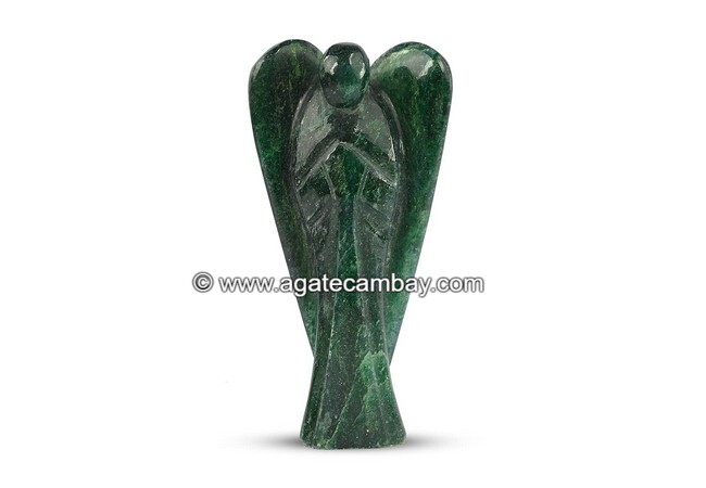 Green Jade - 3 inch Angel