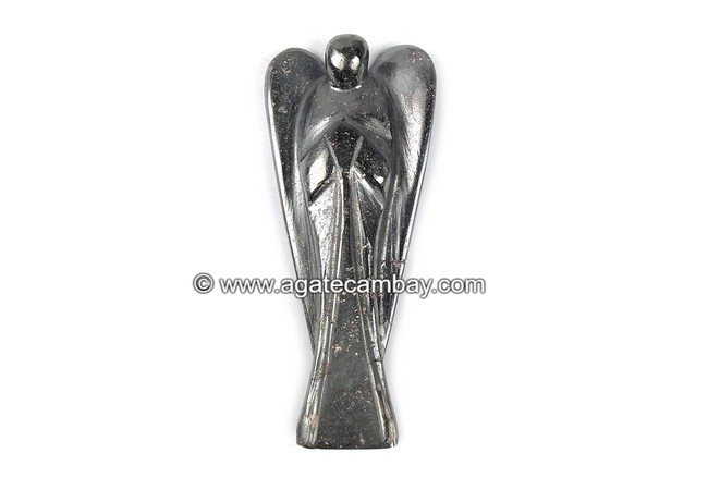 Hematite - 3 inch Angel