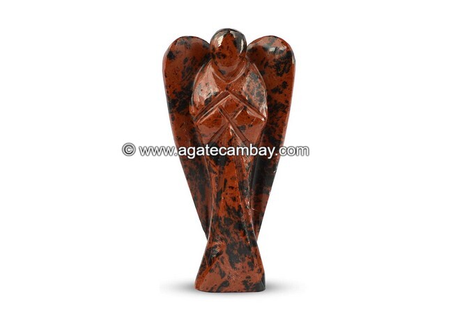 Mahogany Obsidian - 2 inch Angel