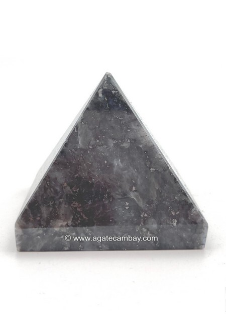 Moss Agate Pyramid