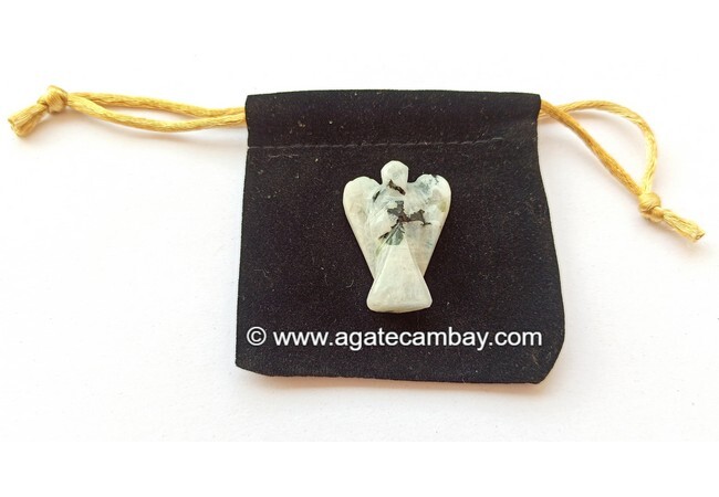 Rainbow Moonstone - 1 inch Angel