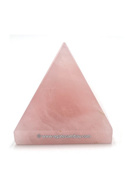 Rose Quartz Pyramid