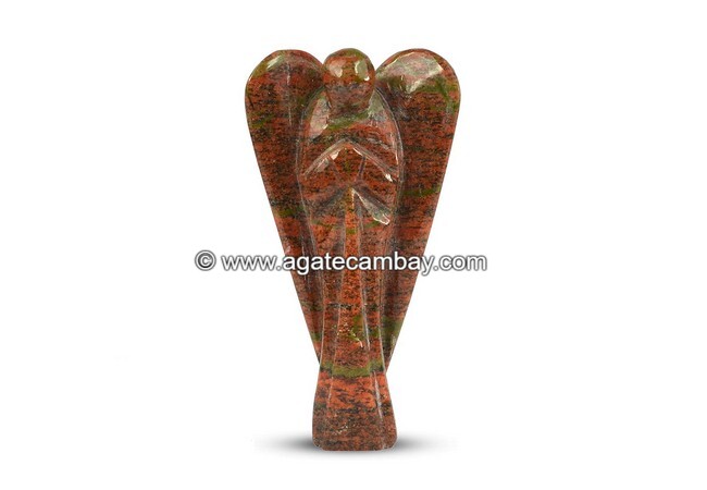 Unakite - 3 inch Angel