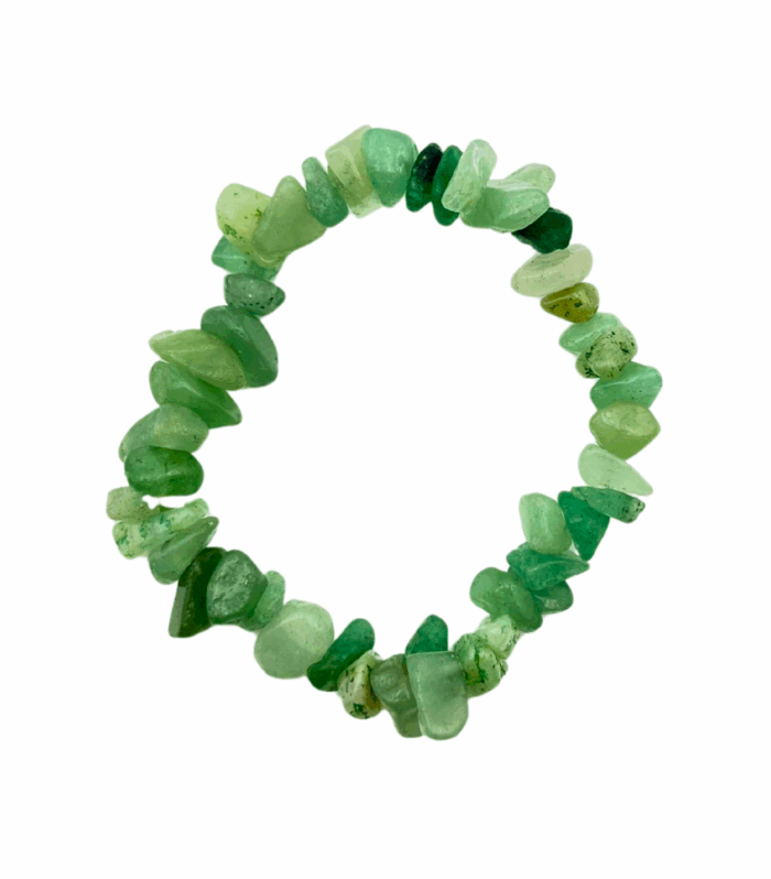 Green Aventurine Chips Bracelets