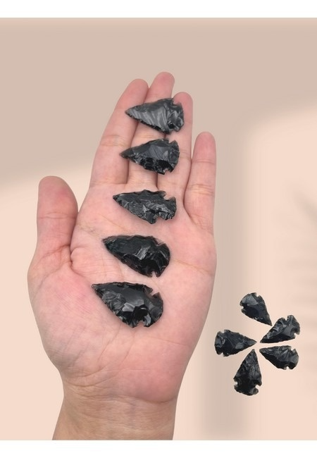 Black Obsidian 1 Inch. Arrow Head