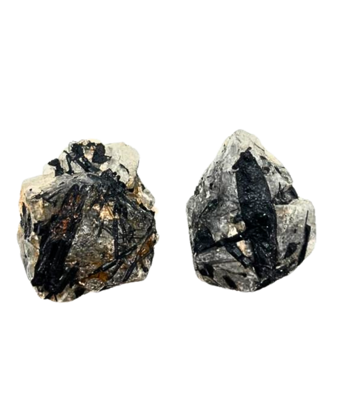 Black Rutilated Quartz Chunks